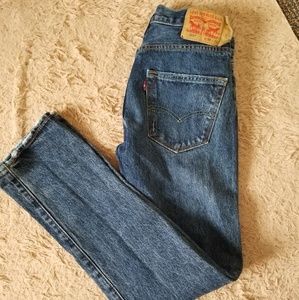 LEVI'S 501's Straight Leg Jeans